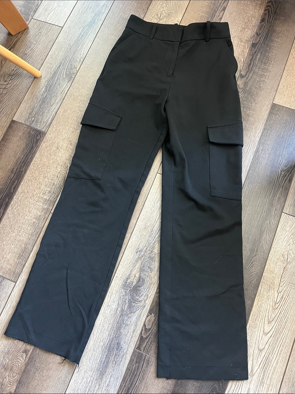 Zara Black Cargo Trousers Women’s Size Small